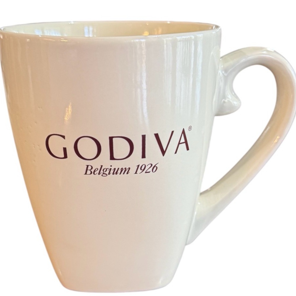 Godiva Chocolate Belgium 1926 Off White Coffee Mug DesignPac